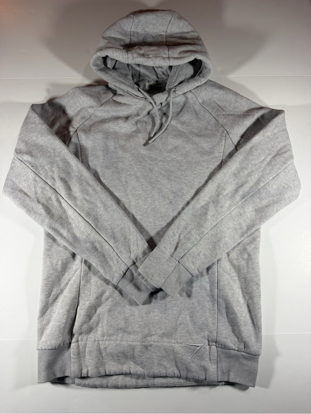Gymshark Light Grey Pullover Hoodie